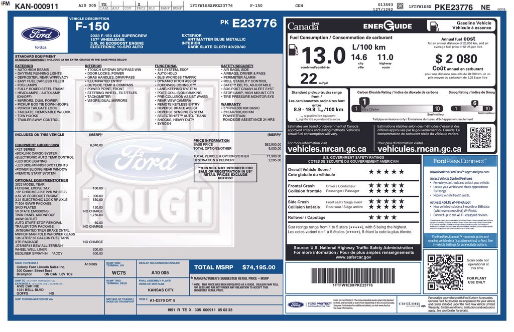 ford f-150 2023 1FTFW1E8XPKE23776 image ford f-150 2023 1FTFW1E8XPKE23776 image