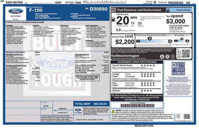 ford f-150 2023 1FTEW1EP2PKD30592 image ford f-150 2023 1FTEW1EP2PKD30592 image