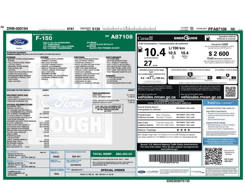 ford f-150 2023 1FTFW1ED0PFA87108 image ford f-150 2023 1FTFW1ED0PFA87108 image