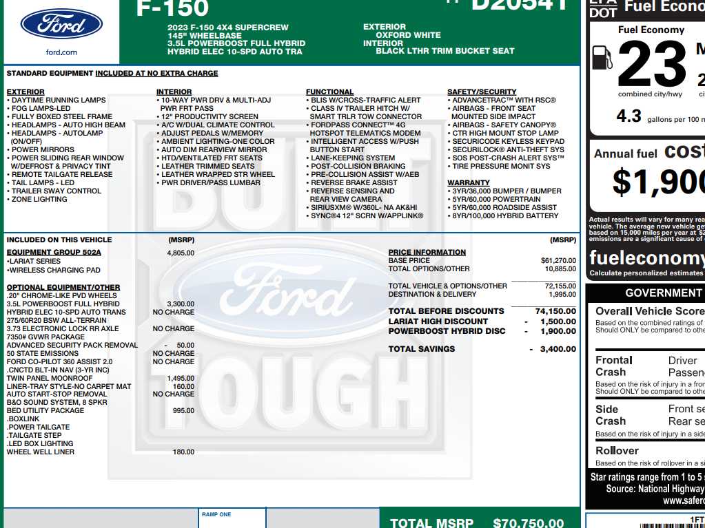 ford f-150 2023 1FTFW1ED8PFD20541 image ford f-150 2023 1FTFW1ED8PFD20541 image