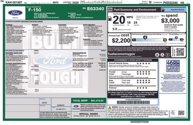 ford f-150 2023 1FTEW1EP4PKE63340 image ford f-150 2023 1FTEW1EP4PKE63340 image
