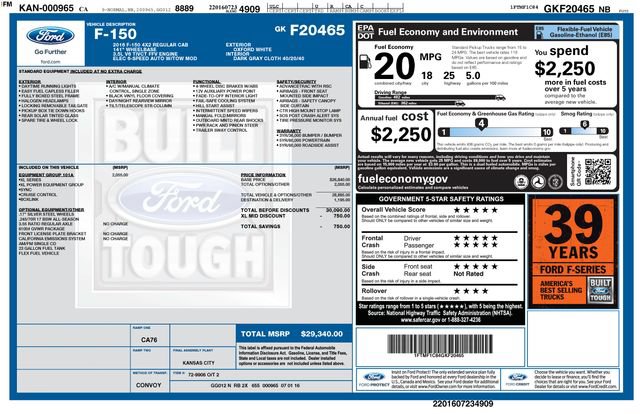 ford f-150 2016 1FTMF1C84GKF20465 image ford f-150 2016 1FTMF1C84GKF20465 image
