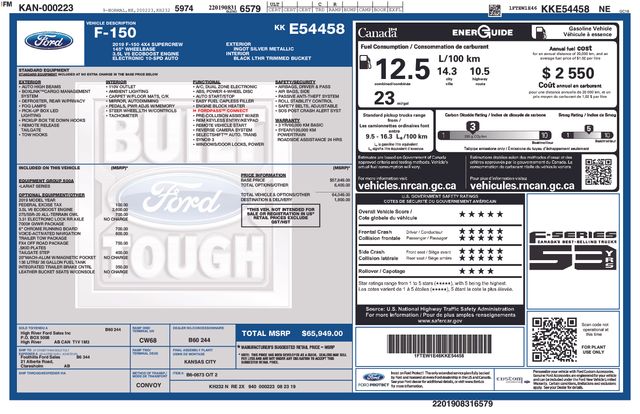 ford f-150 2019 1FTEW1E46KKE54458 image ford f-150 2019 1FTEW1E46KKE54458 image