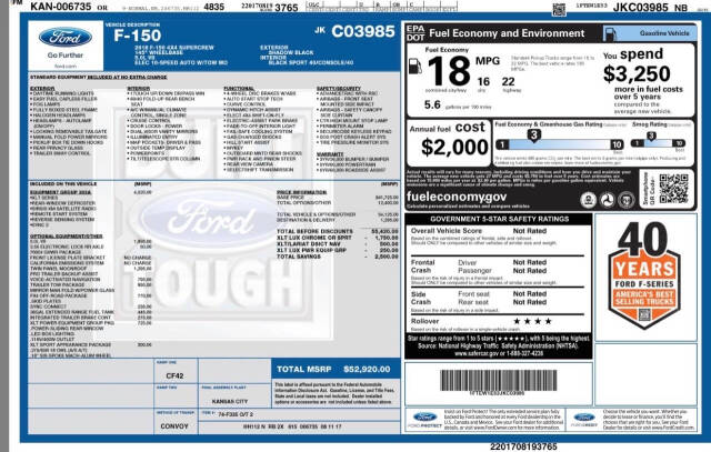 ford f-150 2018 1FTEW1E53JKC03985 image