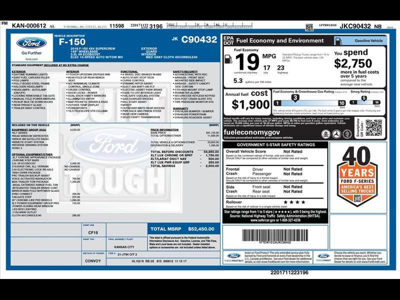 ford f-150 2018 1FTEW1EGXJKC90432 image ford f-150 2018 1FTEW1EGXJKC90432 image