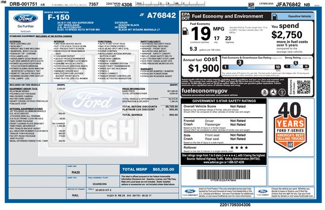 ford f-150 2018 1FTEW1EGXJFA76842 image ford f-150 2018 1FTEW1EGXJFA76842 image