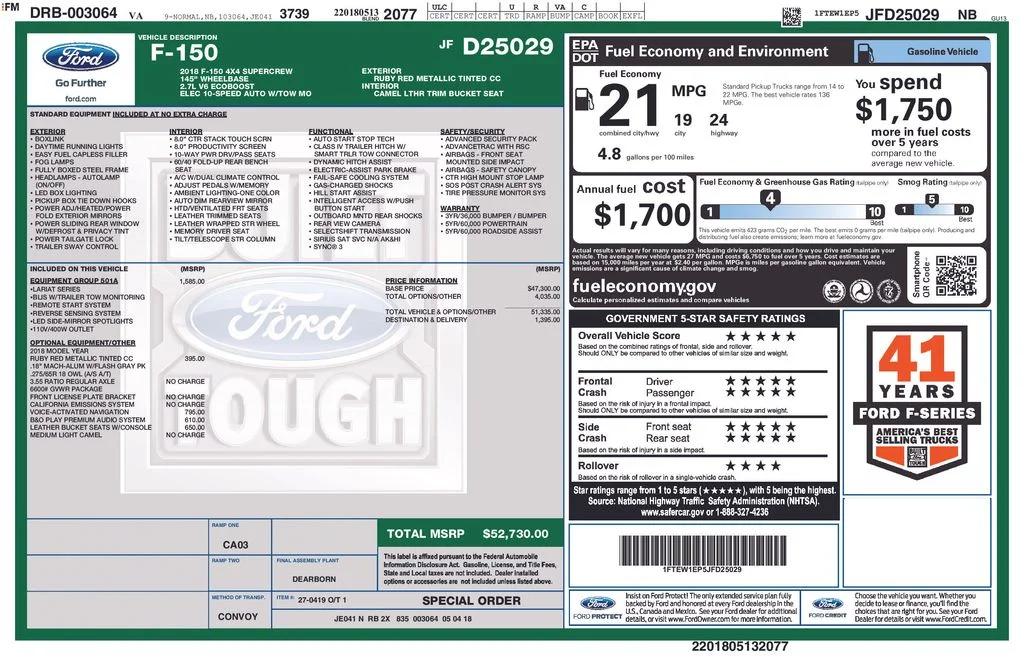 ford f-150 2018 1FTEW1EP5JFD25029 image ford f-150 2018 1FTEW1EP5JFD25029 image