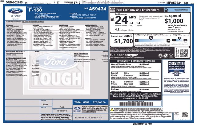 ford f-150 2021 1FTFW1ED0MFA59434 image ford f-150 2021 1FTFW1ED0MFA59434 image