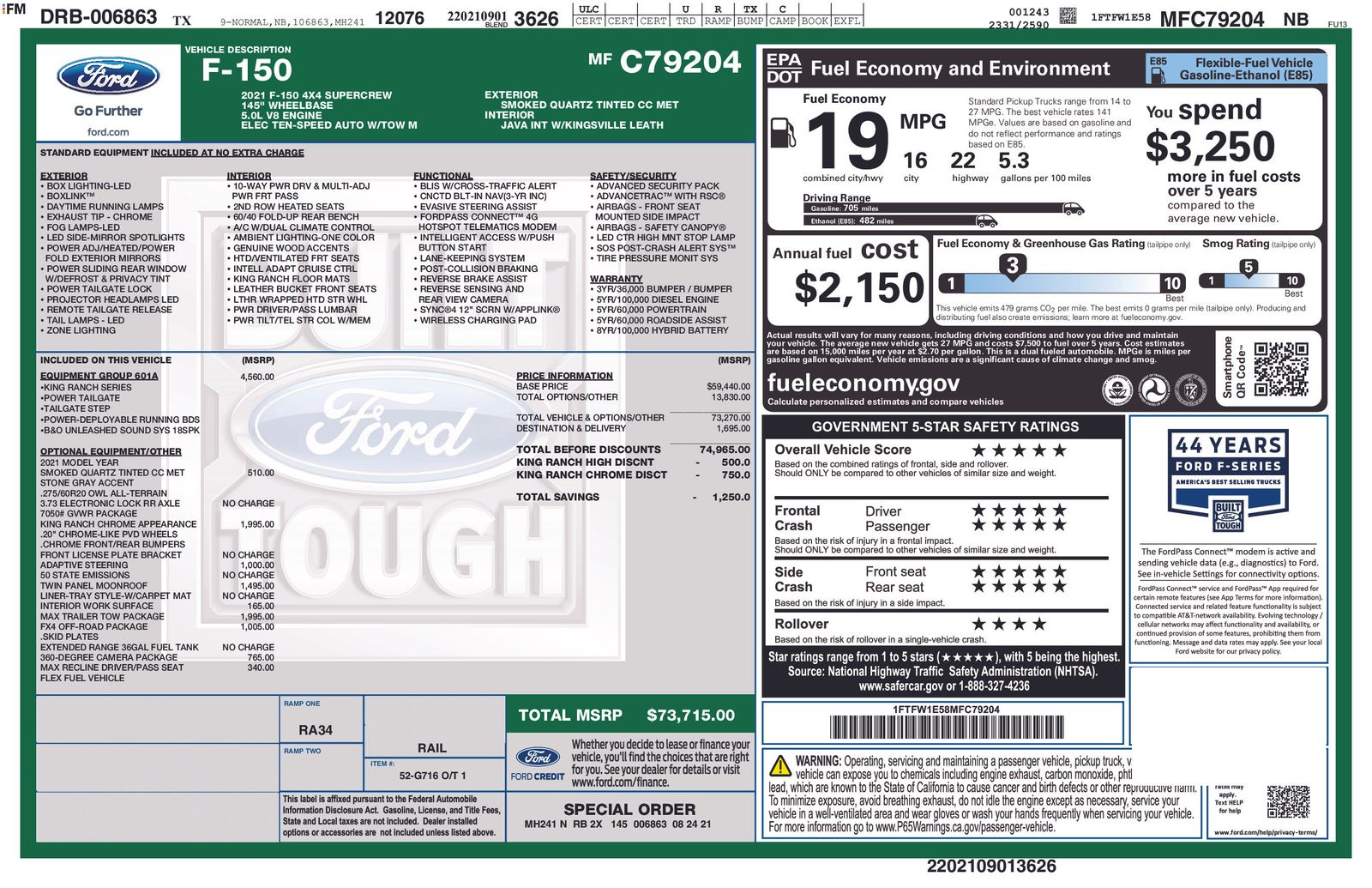 ford f-150 2021 1FTFW1E58MFC79204 image ford f-150 2021 1FTFW1E58MFC79204 image