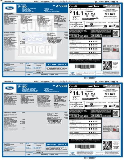 ford f-150 2017 1FTFW1EF7HFA77338 image