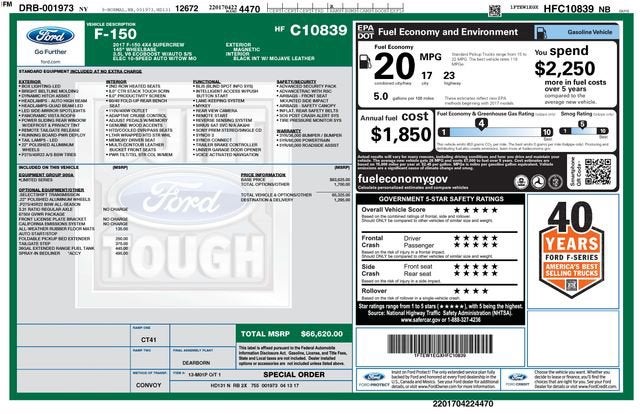 ford f-150 2017 1FTEW1EGXHFC10839 image ford f-150 2017 1FTEW1EGXHFC10839 image