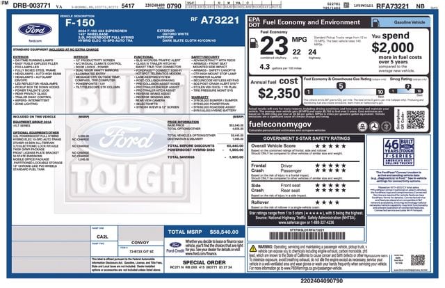ford f-150 2024 1FTFW3LD1RFA73221 image ford f-150 2024 1FTFW3LD1RFA73221 image