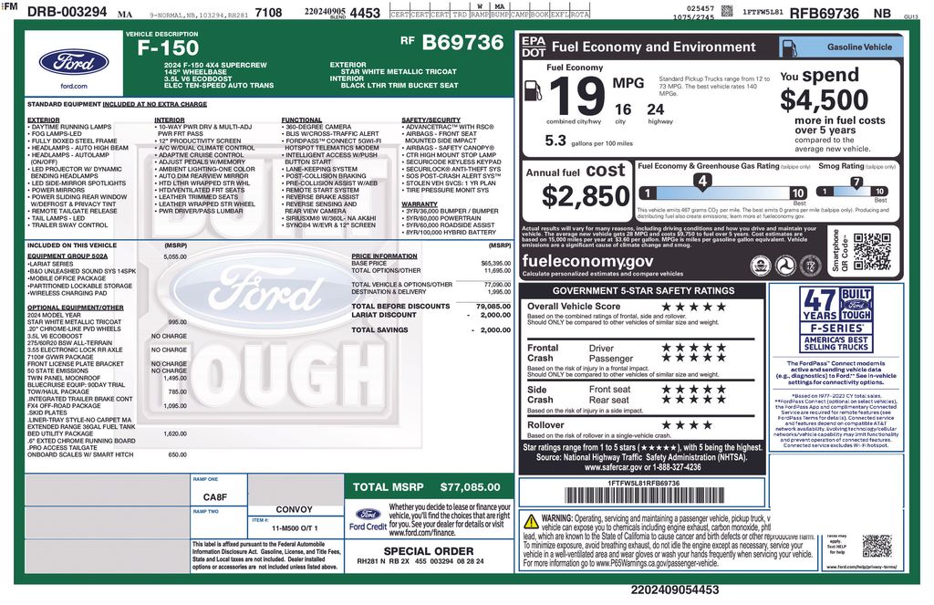 ford f-150 2024 1FTFW5L81RFB69736 image ford f-150 2024 1FTFW5L81RFB69736 image