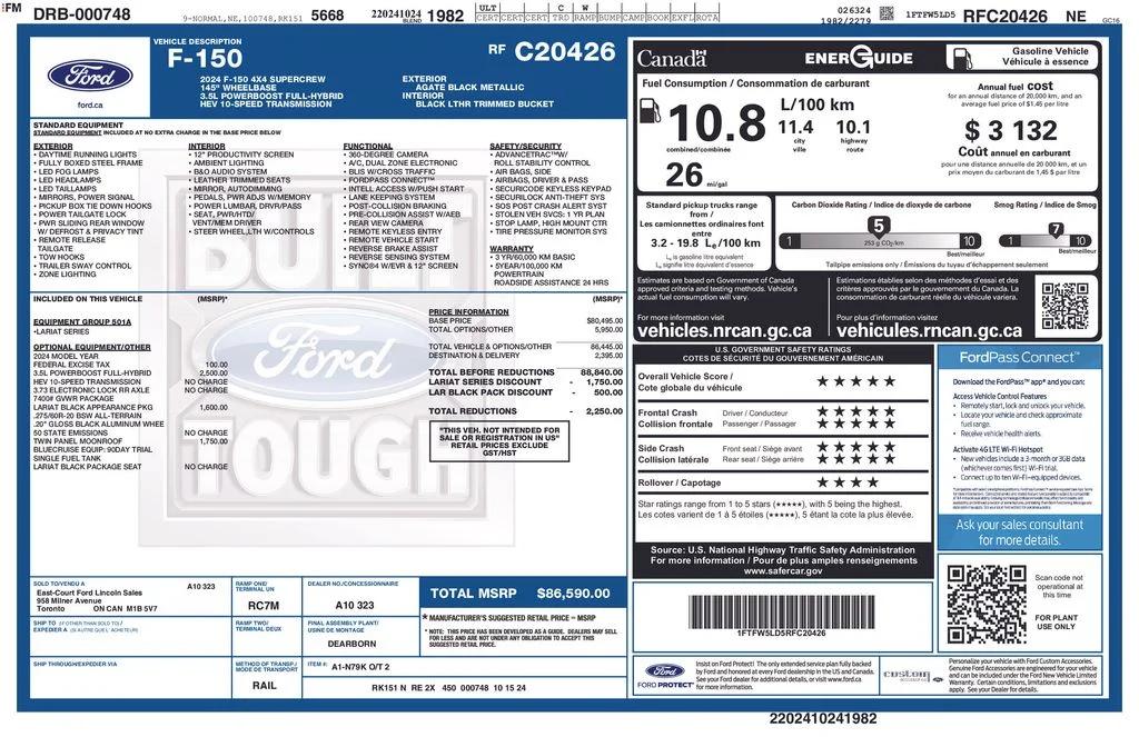 ford f-150 2024 1FTFW5LD5RFC20426 image ford f-150 2024 1FTFW5LD5RFC20426 image