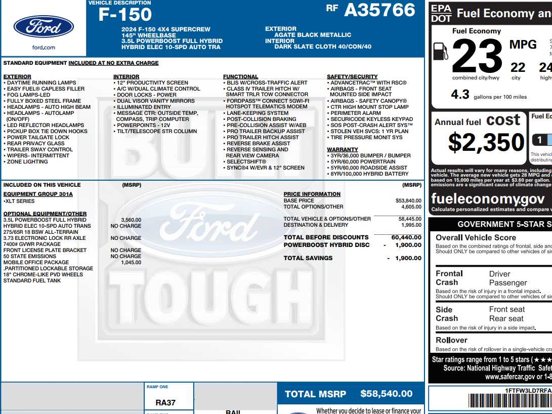 ford f-150 2024 1FTFW3LD7RFA35766 image ford f-150 2024 1FTFW3LD7RFA35766 image