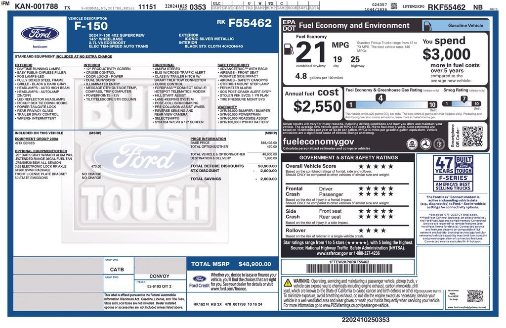 ford f-150 2024 1FTEW2KP0RKF55462 image ford f-150 2024 1FTEW2KP0RKF55462 image
