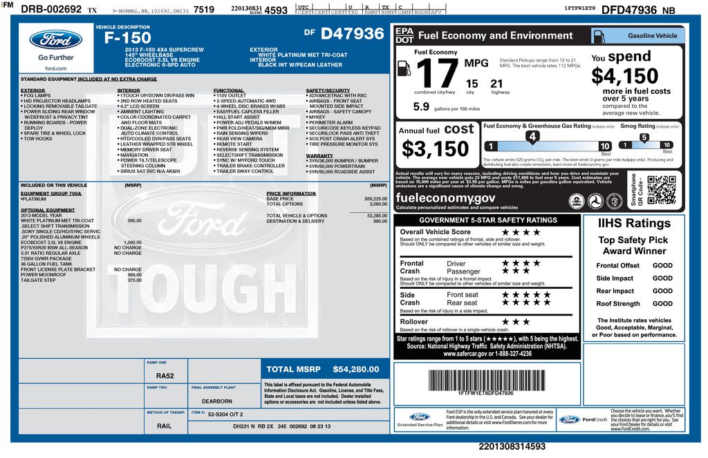 ford f-150 2013 1FTFW1ET8DFD47936 image ford f-150 2013 1FTFW1ET8DFD47936 image