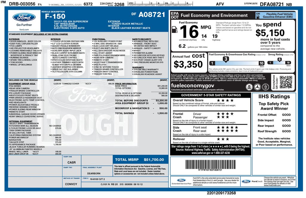 ford f-150 2013 1FTFW1EFXDFA08721 image ford f-150 2013 1FTFW1EFXDFA08721 image