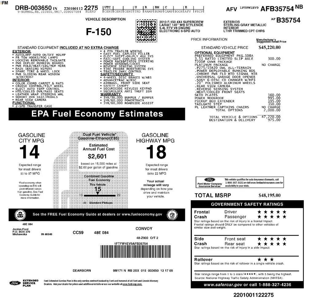 ford f-150 2010 1FTFW1EV9AFB35754 image ford f-150 2010 1FTFW1EV9AFB35754 image