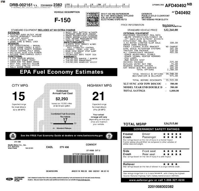 ford f-150 2010 1FTEW1C8XAFD40492 image ford f-150 2010 1FTEW1C8XAFD40492 image