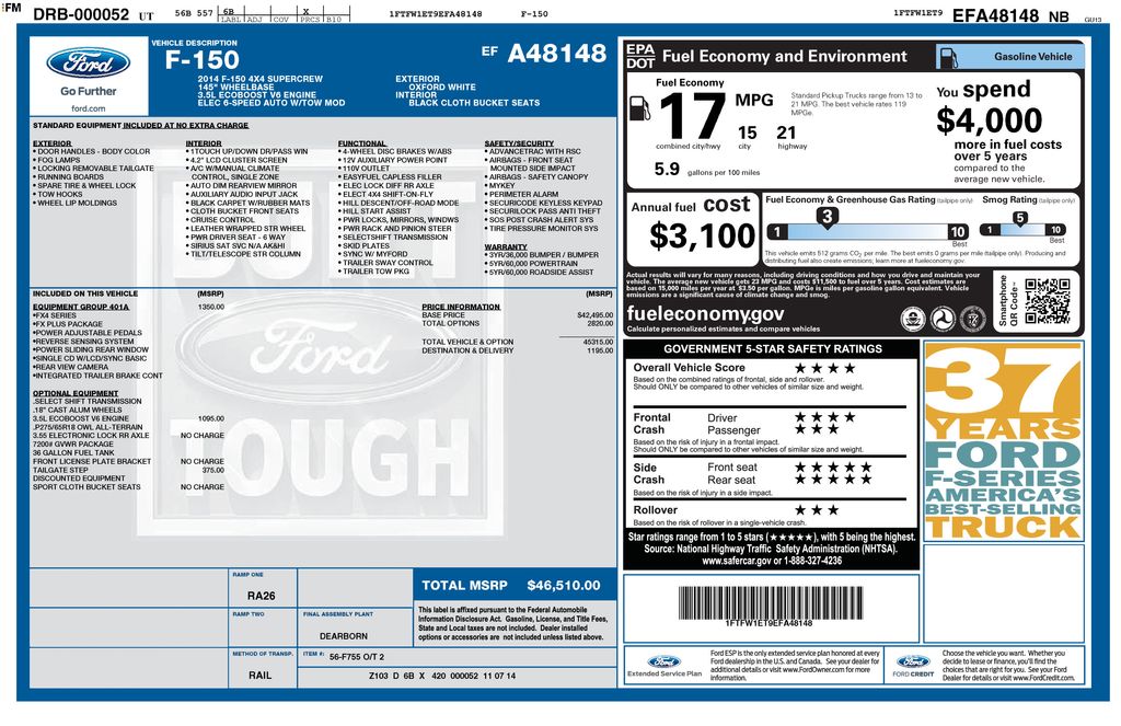 ford f-150 2014 1FTFW1ET9EFA48148 image ford f-150 2014 1FTFW1ET9EFA48148 image