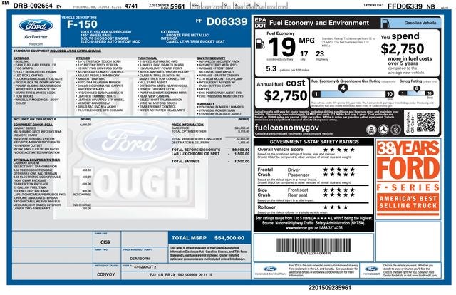 ford f-150 2015 1FTEW1EG3FFD06339 image ford f-150 2015 1FTEW1EG3FFD06339 image