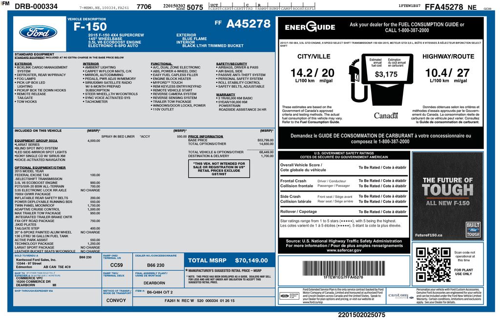 ford f-150 2015 1FTEW1EG7FFA45278 image ford f-150 2015 1FTEW1EG7FFA45278 image