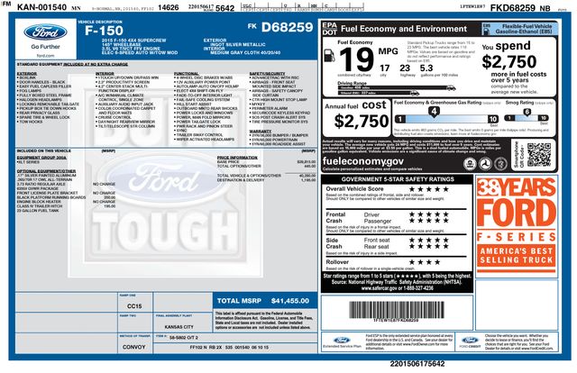 ford f-150 2015 1FTEW1E87FKD68259 image ford f-150 2015 1FTEW1E87FKD68259 image