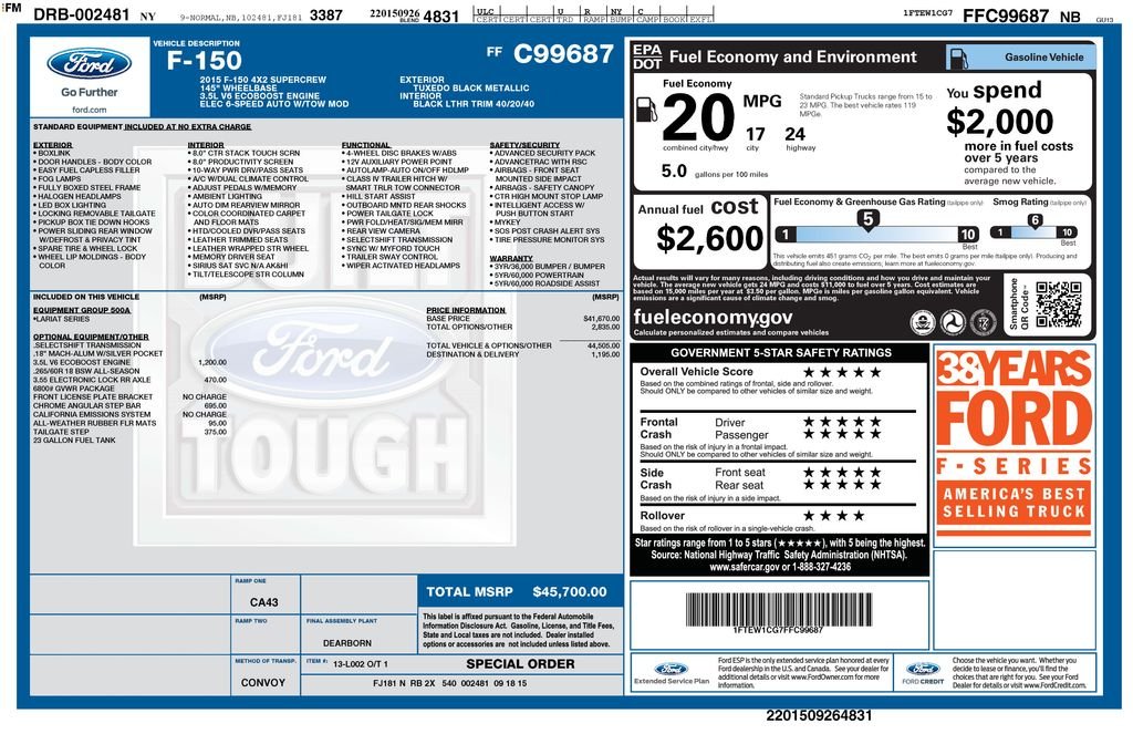 ford f-150 2015 1FTEW1CG7FFC99687 image ford f-150 2015 1FTEW1CG7FFC99687 image
