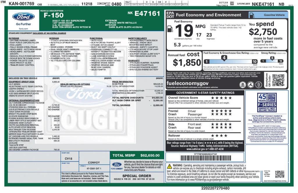 ford f-150 2022 1FTFW1E89NKE47161 image ford f-150 2022 1FTFW1E89NKE47161 image