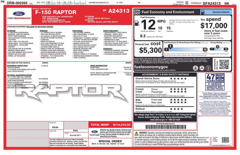 ford f-150 2025 1FTFW1RJ4SFA24313 image ford f-150 2025 1FTFW1RJ4SFA24313 image