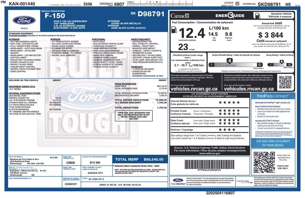 ford f-150 2025 1FTFW3L81SKD98791 image ford f-150 2025 1FTFW3L81SKD98791 image
