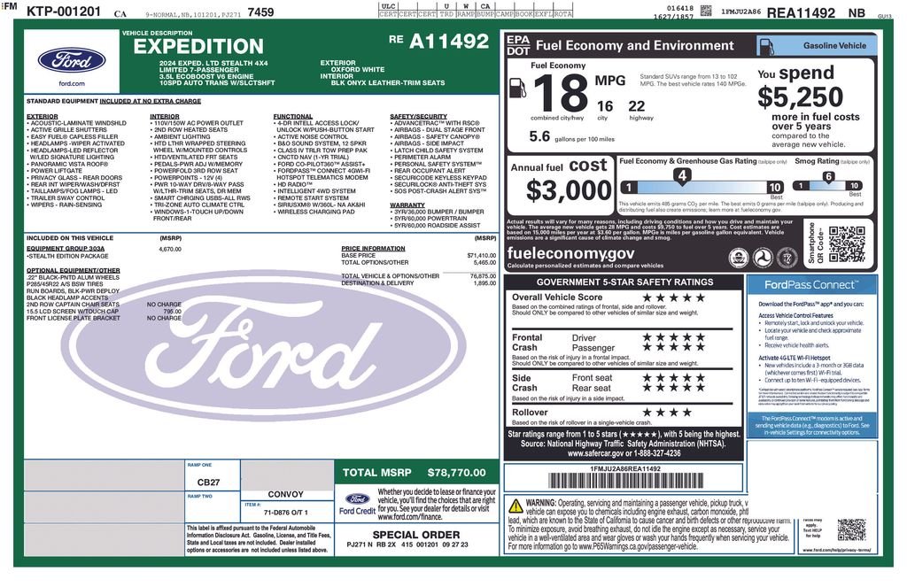 ford expedition 2024 1FMJU2A86REA11492 image ford expedition 2024 1FMJU2A86REA11492 image