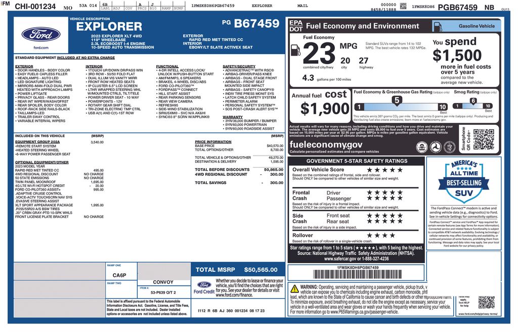 ford explorer 2023 1FMSK8DH6PGB67459 image ford explorer 2023 1FMSK8DH6PGB67459 image