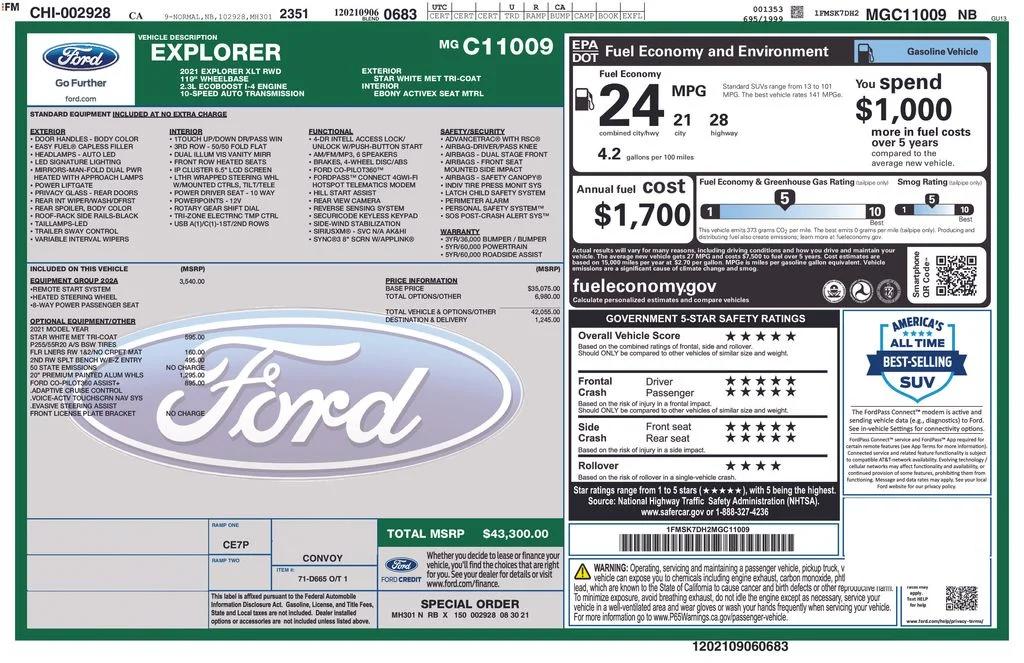 ford explorer 2021 1FMSK7DH2MGC11009 image ford explorer 2021 1FMSK7DH2MGC11009 image