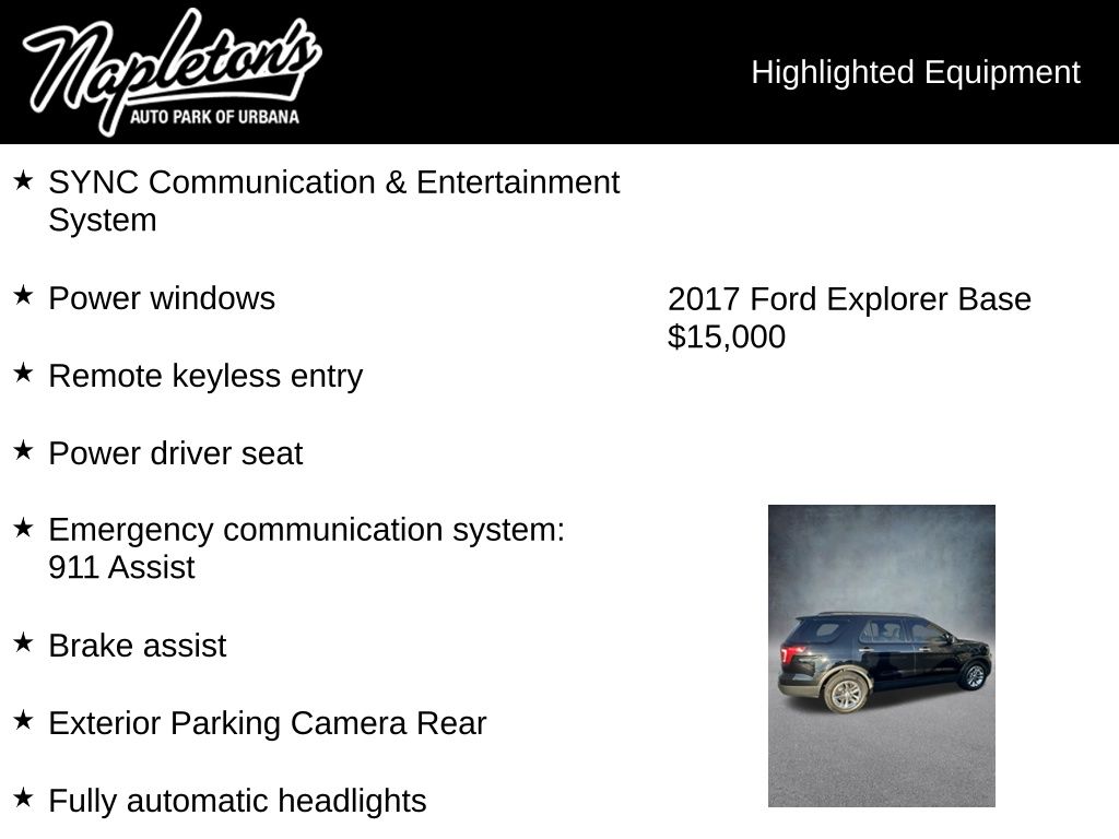 ford explorer 2017 1FM5K7B80HGB61510 image ford explorer 2017 1FM5K7B80HGB61510 image