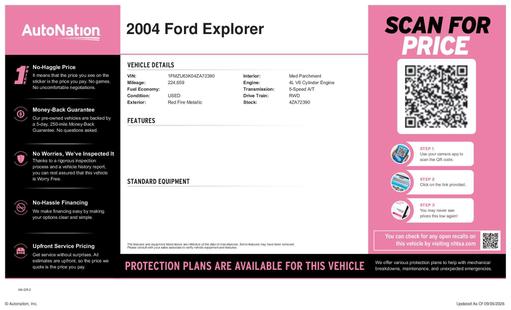 ford explorer 2004 1FMZU63K04ZA72390 image ford explorer 2004 1FMZU63K04ZA72390 image