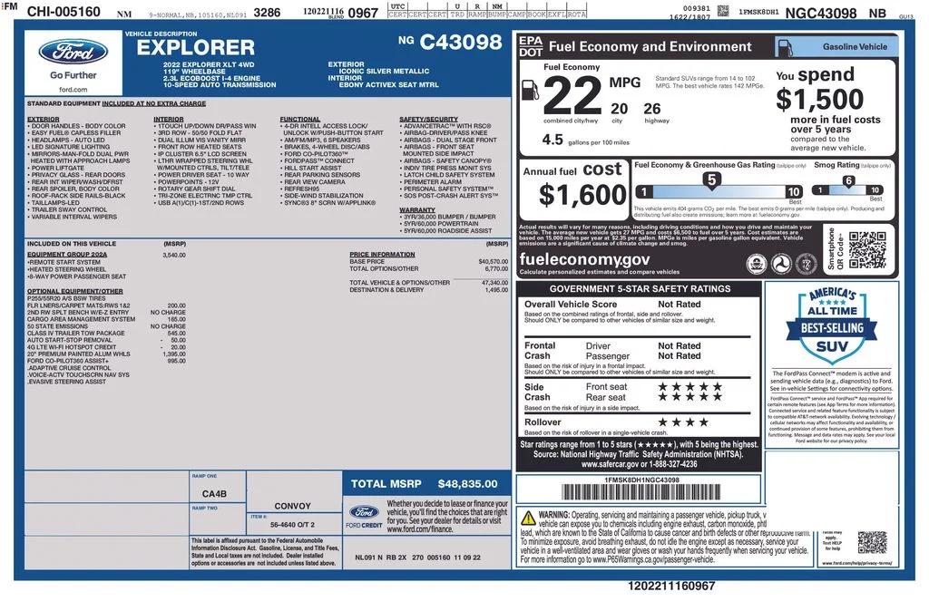 ford explorer 2022 1FMSK8DH1NGC43098 image ford explorer 2022 1FMSK8DH1NGC43098 image