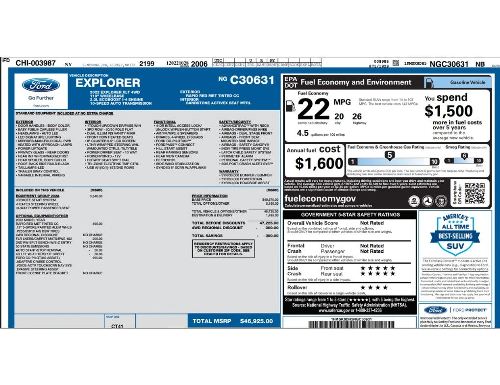 ford explorer 2022 1FMSK8DH5NGC30631 image ford explorer 2022 1FMSK8DH5NGC30631 image