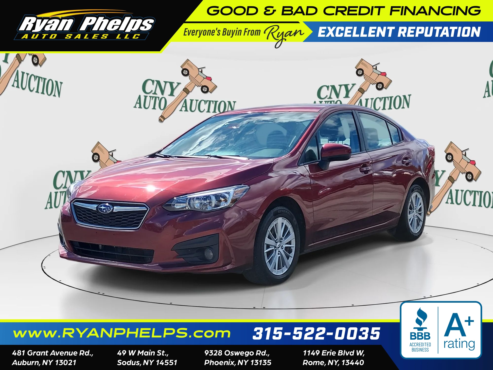 subaru impreza 2018 4S3GKAD60J3619727 image subaru impreza 2018 4S3GKAD60J3619727 image