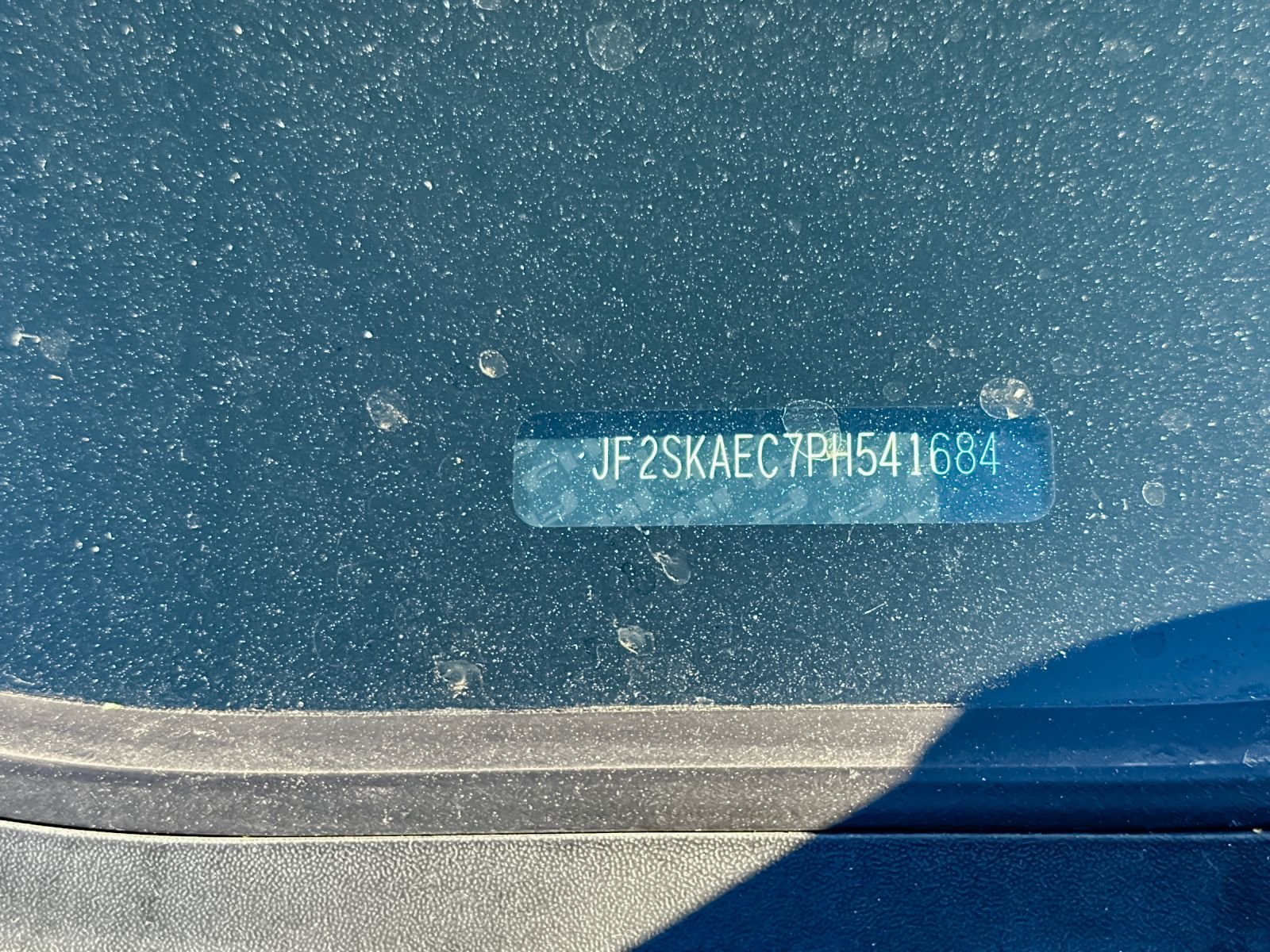 subaru forester 2023 JF2SKAEC7PH541684 image subaru forester 2023 JF2SKAEC7PH541684 image