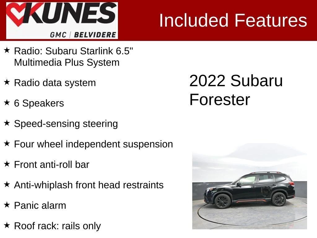 subaru forester 2022 JF2SKAGC5NH463299 image subaru forester 2022 JF2SKAGC5NH463299 image