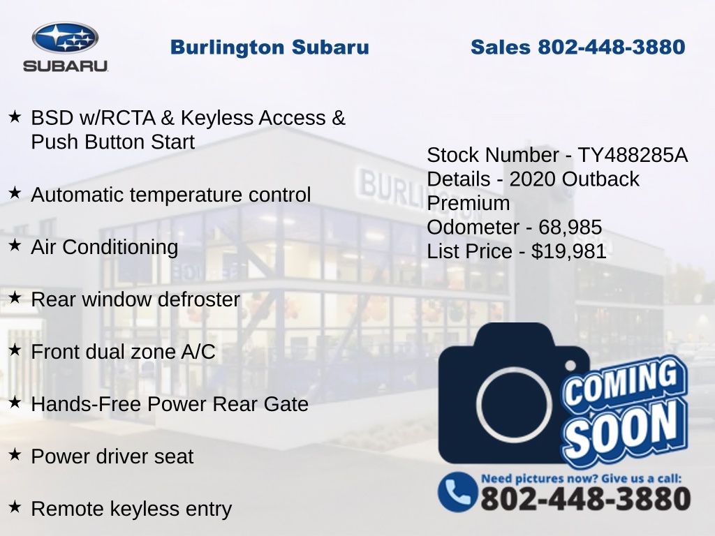 subaru outback 2020 4S4BTACC9L3209425 image subaru outback 2020 4S4BTACC9L3209425 image