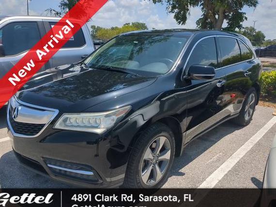 ACURA MDX 2016 5FRYD3H20GB015364 image