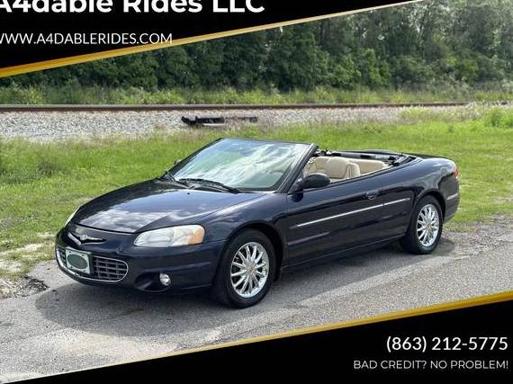 CHRYSLER SEBRING 2003 1C3EL65R83N524578 image