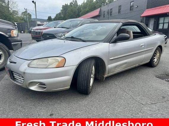 CHRYSLER SEBRING 2003 1C3EL75T83N509189 image