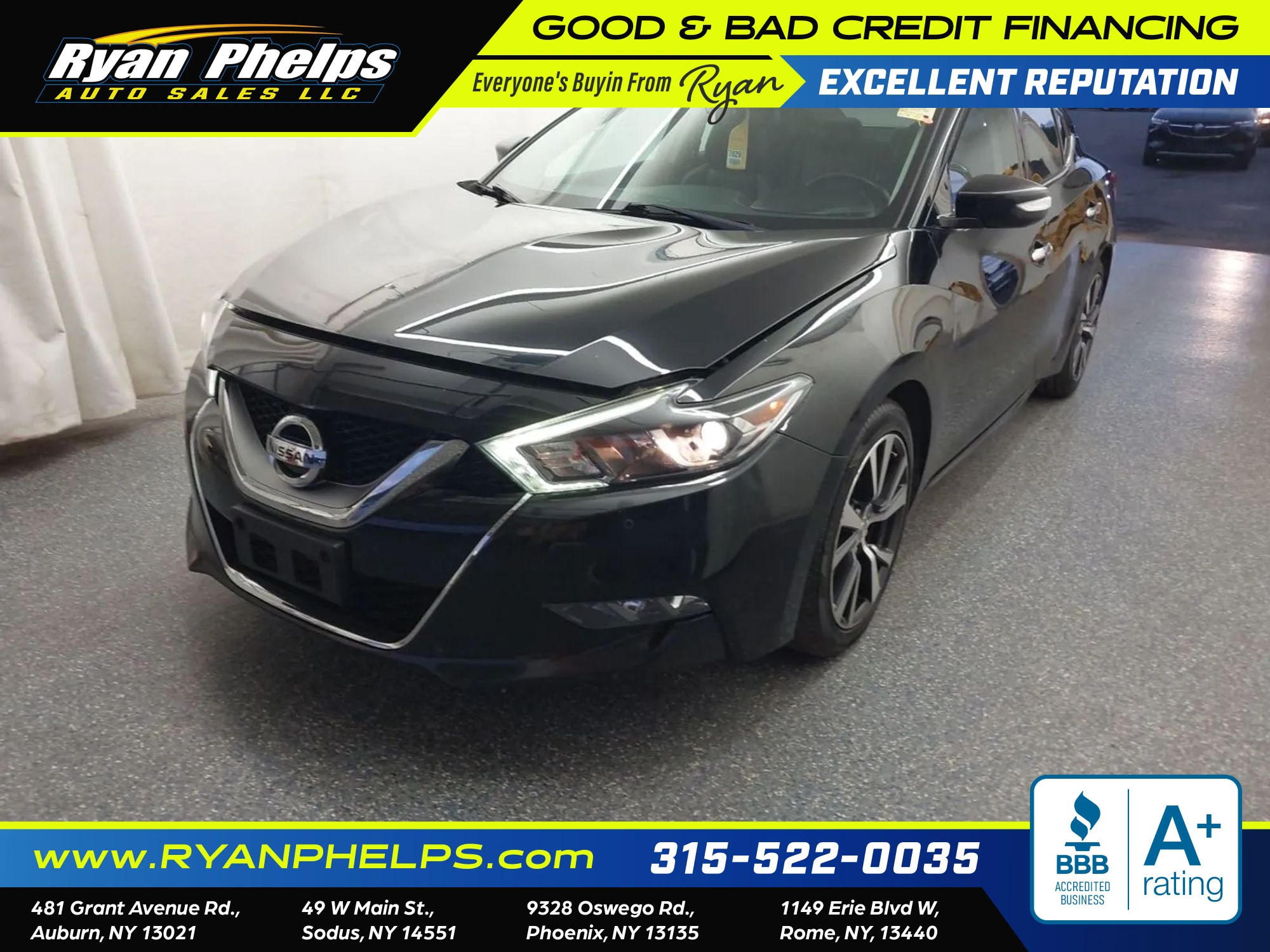 nissan maxima 2016 1N4AA6AP6GC904966 image nissan maxima 2016 1N4AA6AP6GC904966 image