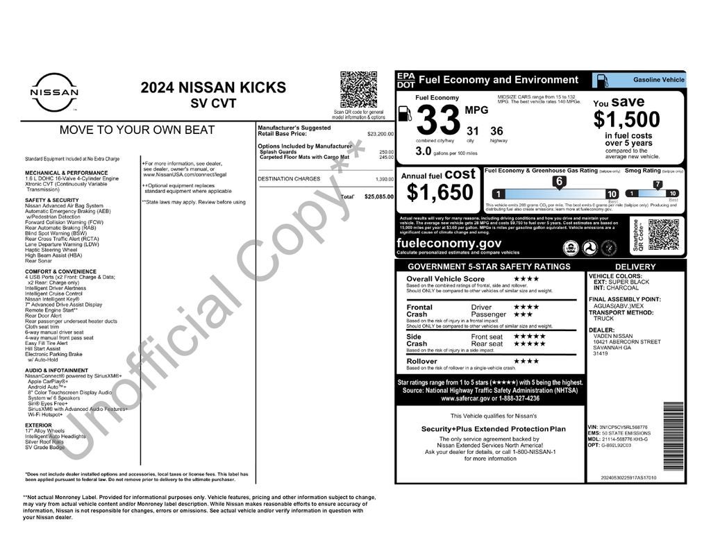 nissan kicks 2024 3N1CP5CV5RL568776 image nissan kicks 2024 3N1CP5CV5RL568776 image