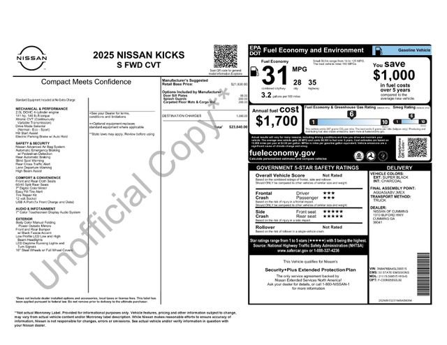 nissan kicks 2025 3N8AP6BA4SL399515 image nissan kicks 2025 3N8AP6BA4SL399515 image