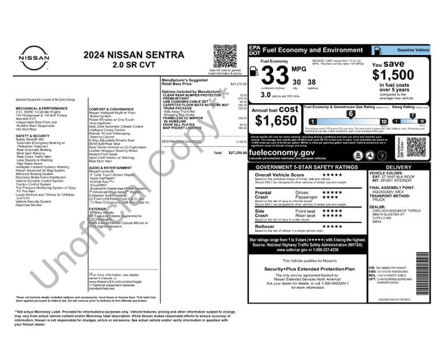 nissan sentra 2024 3N1AB8DV1RY354537 image nissan sentra 2024 3N1AB8DV1RY354537 image